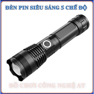 ĐÈN PIN TÍCH ĐIỆN 5 CHẾ ĐỘ SIÊU SÁNG XPH50 SIÊU BỀN CHỐNG NƯỚC TỐT