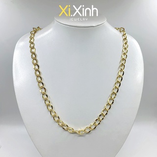Dây chuyền xích xi mạ vàng 18k - d12