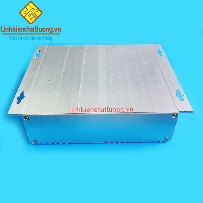 Hộp nhôm 162x155x46mm có tai