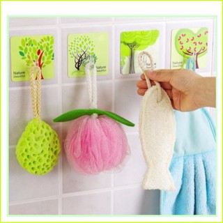 Bộ 10 móc dính cường lực (LOẠI 3D - BỘ 10 CÁI)