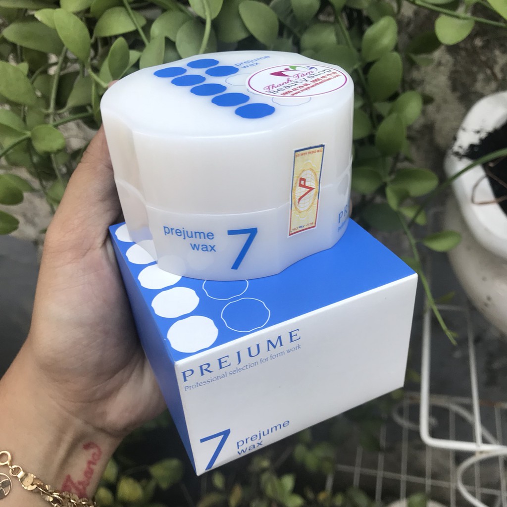 Wax tạo kiểu Prejume Hair Wax No.7 90g Milbon