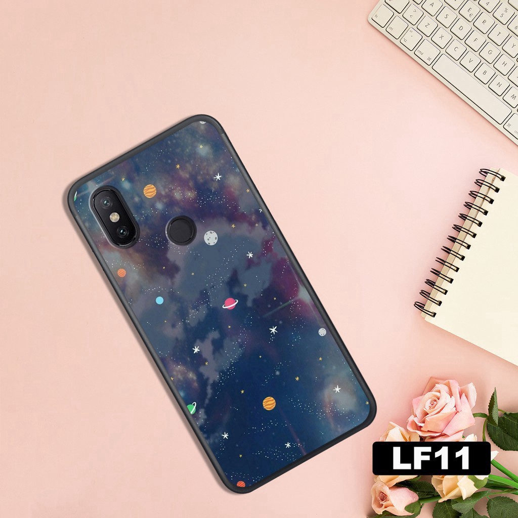 ỐP LƯNG XIAOMI MI A2/MI 6X - MI A2 LITE/REDMI 6 PRO  IN HÌNH VŨ TRỤ-GẤU WE BARE BEAR CHẤT LƯỢNG . [Giá Xưởng]