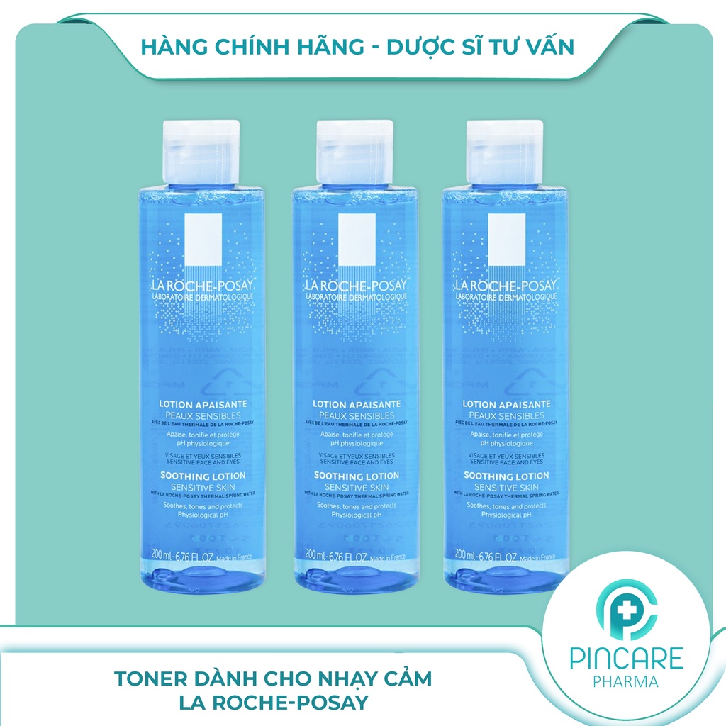 Toner La Roche Posay Soothing Lotion Sensitive Skin 200ml cho da nhạy cảm - Hàng chính hãng - Nhà thuốc PinCare