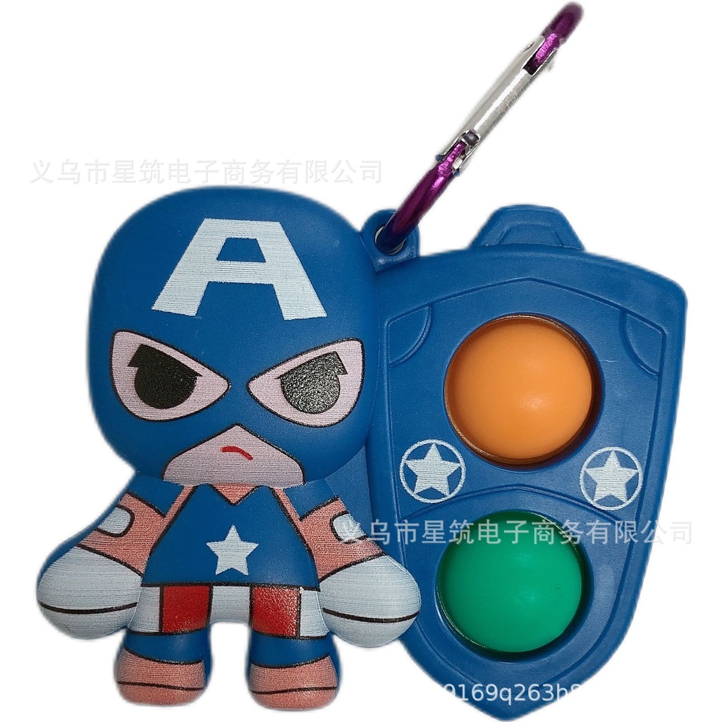 Đồ Chơi fidget Spinner Hình Siêu Anh Hùng Marvel The Avengers Spiderman Ironman Hluk Cho Người Lớn Trẻ Em