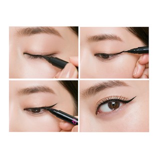 BÚT DẠ KẺ MẮT Karadium Waterproof Brush Liner White
