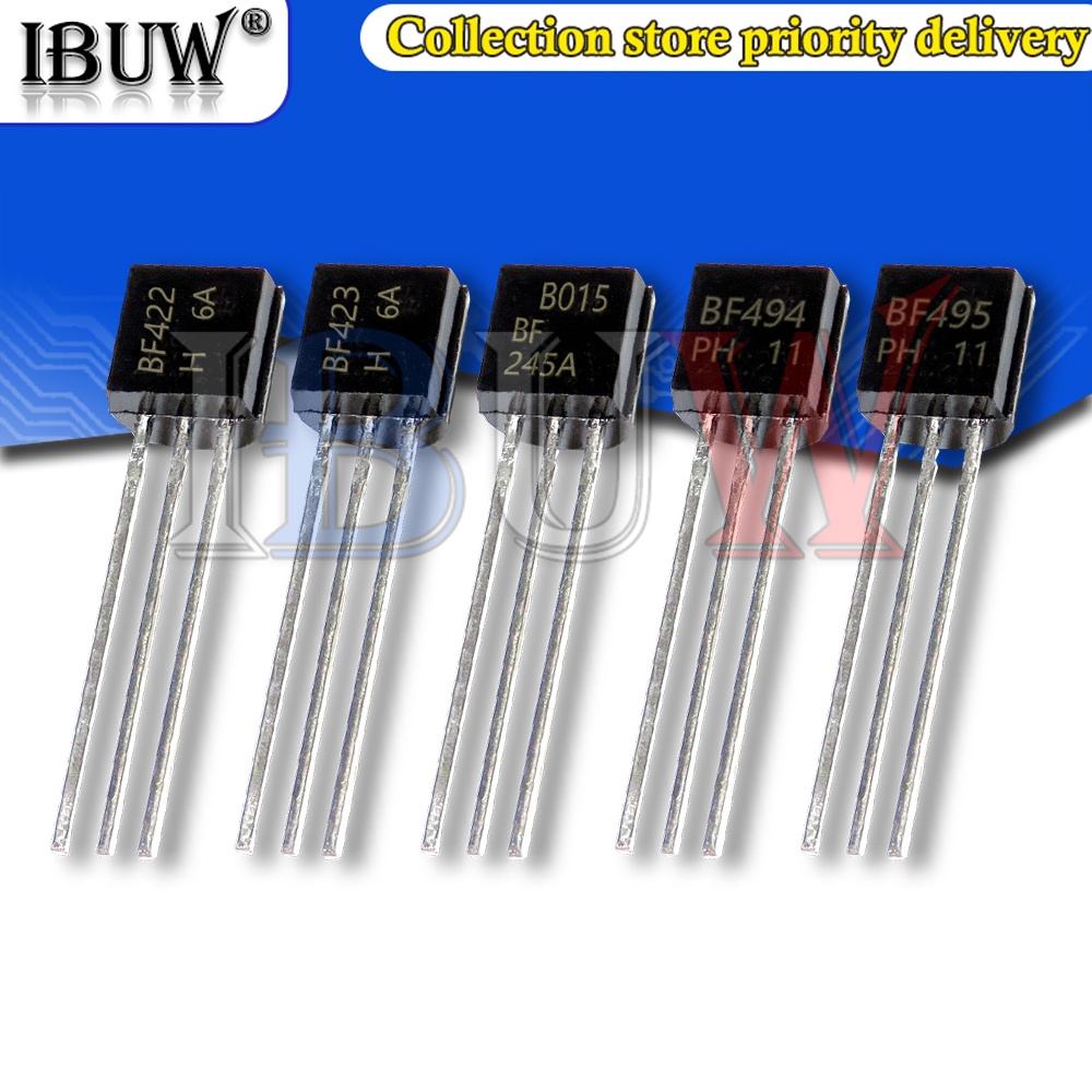 Bộ 10/50 Bảng Mạch Tích Hợp BF245A BF422 BF423 BF494 BF495 BF245 TO92 TO-92