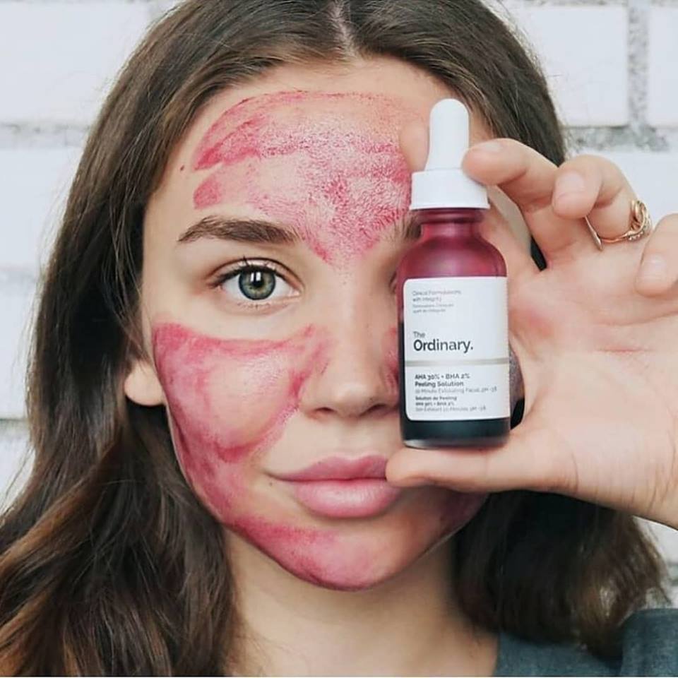 Serum peel da hoá học The Ordinary AHA 30% BHA 2% Peeling Solution