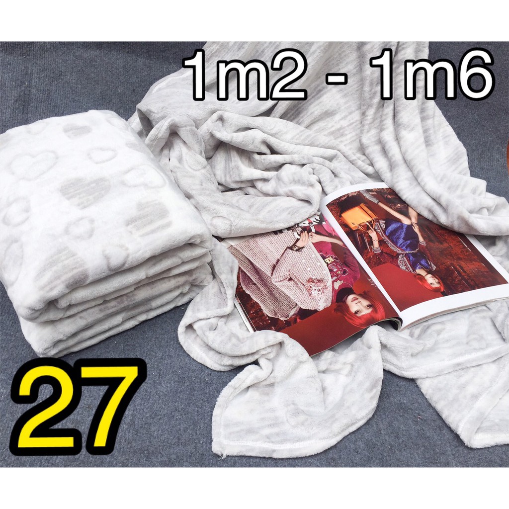 Chăn Lông Cừu Thái cho Văn Phòng 1m2-1m8 Nhiều Mẫu | BigBuy360 - bigbuy360.vn