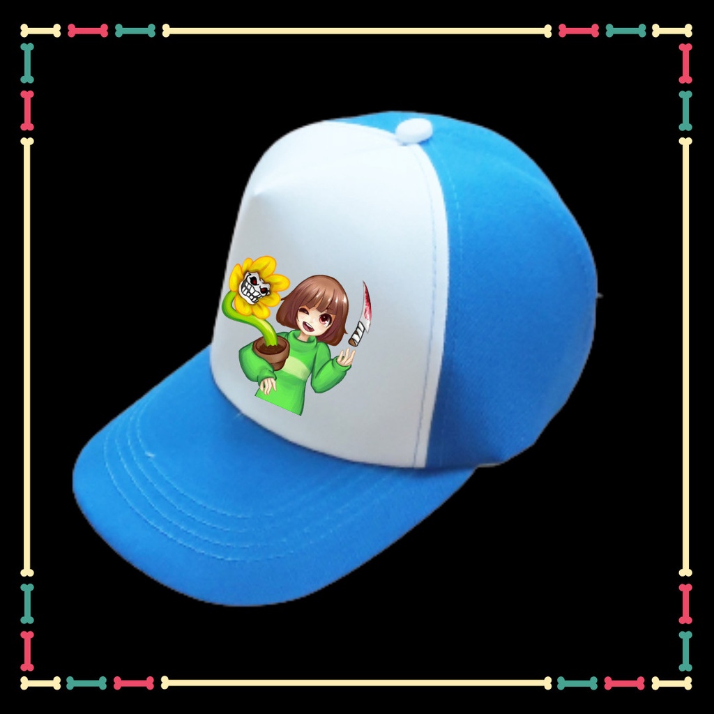 Mũ lưỡi trai cho bé gái in hình Chara ( Biệt đội Gangster)