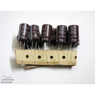 Tụ Nippon Chemicon 1000uF 35V (10 cái)