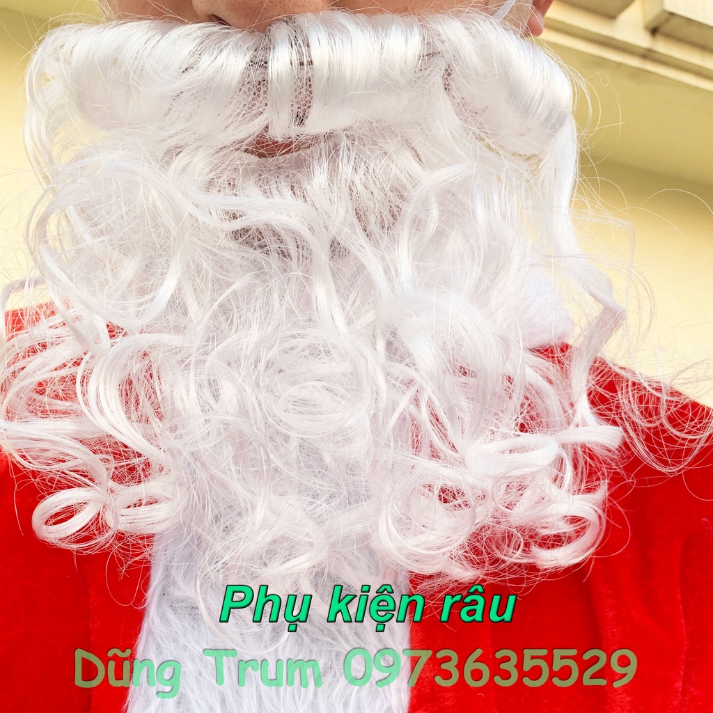 Bộ Ông Già Noel Chuẩn Chất Nhung Đầy Đủ Chi Tiết Siêu Đẹp
