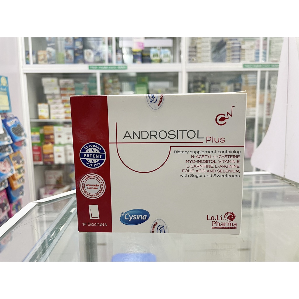 [CHÍNH HÃNG ] Andrositol (Andrositol Plus) – Hỗ Trợ Sinh Sản Nam Giới ( có tem phụ tiếng việt )