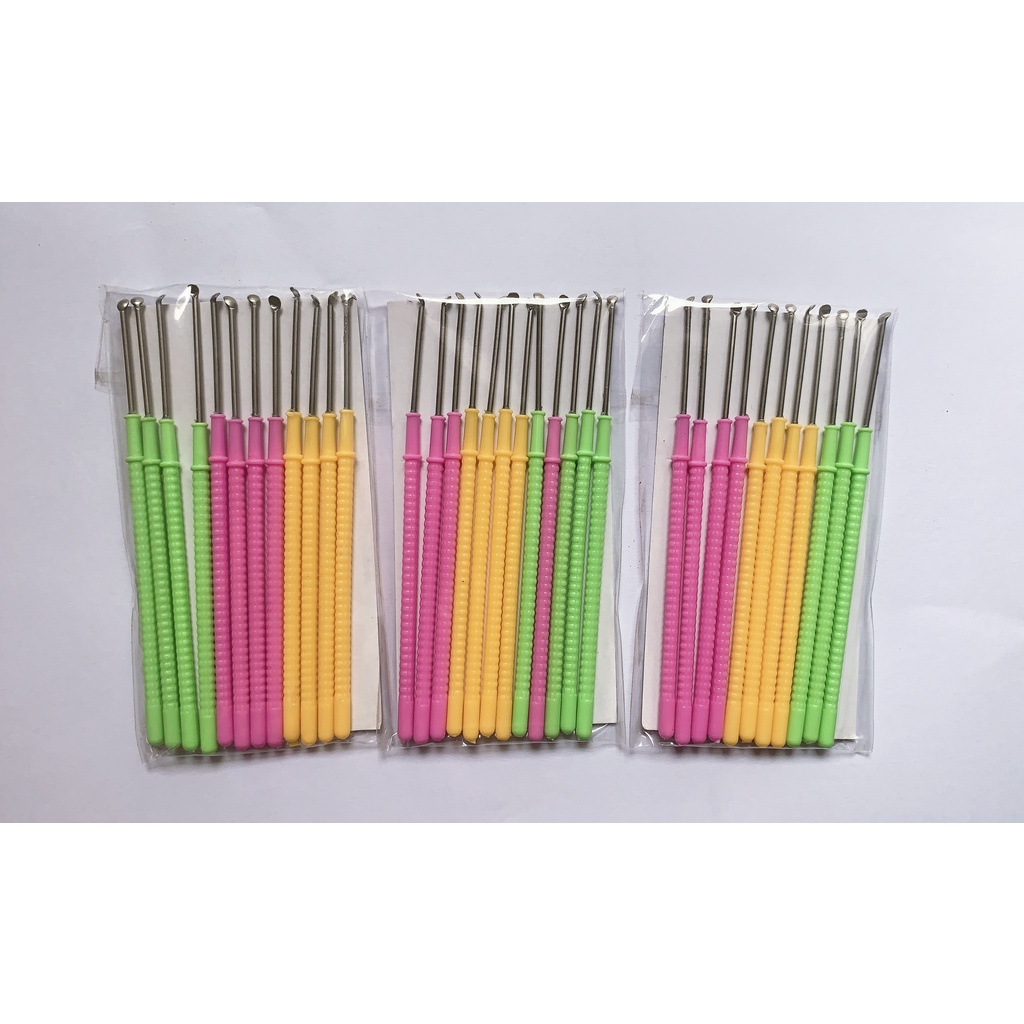 Dụng cụ lấy ráy tai bằng cán sắt chắc chắn, tiện lợi (E55)