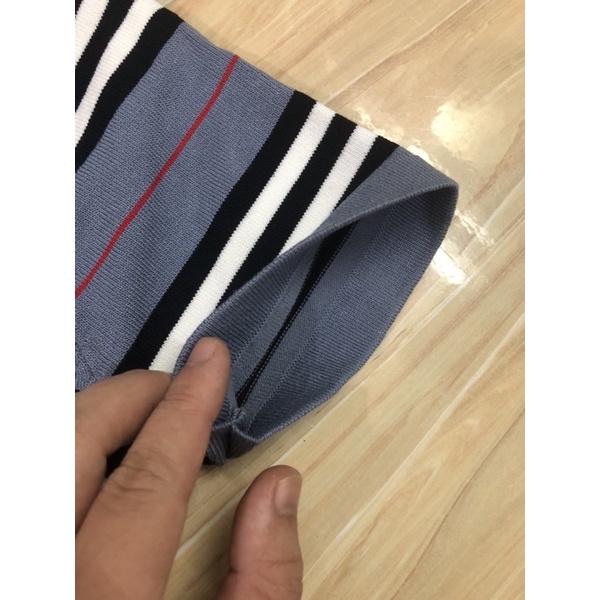 áo len ngắn tay xuất dư cắt tag
