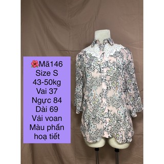 Áo voan hoa bánh bèo si Hàn