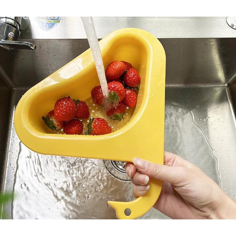 Rổ Ráo Nước Đa Năng Hình Thiên Nga Dùng Cho Bồn Rửa Chén Nhà Bếp