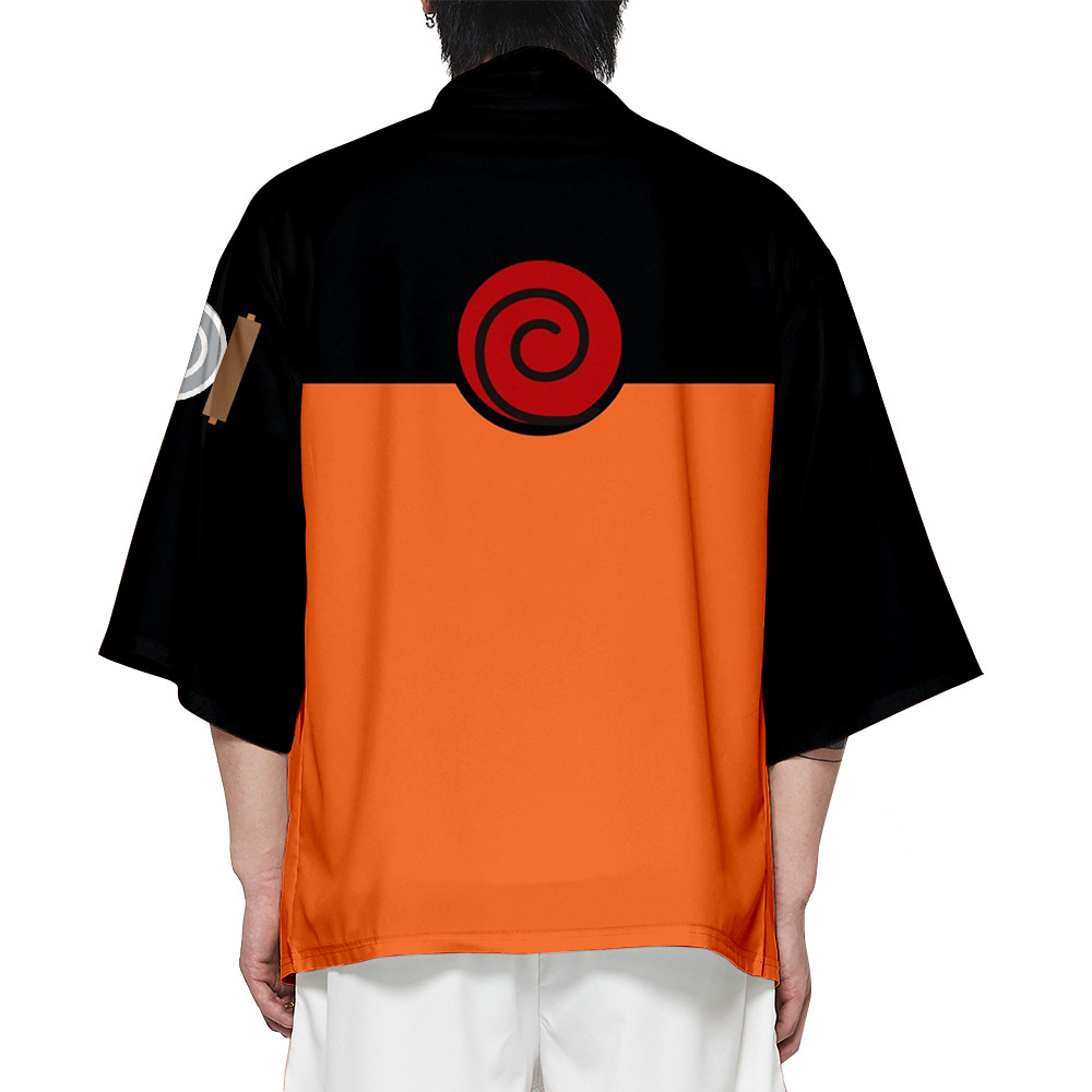 Áo kimono in họa tiết phong cách Naruto 3D hóa trang phong cách nam nữ độc đáo