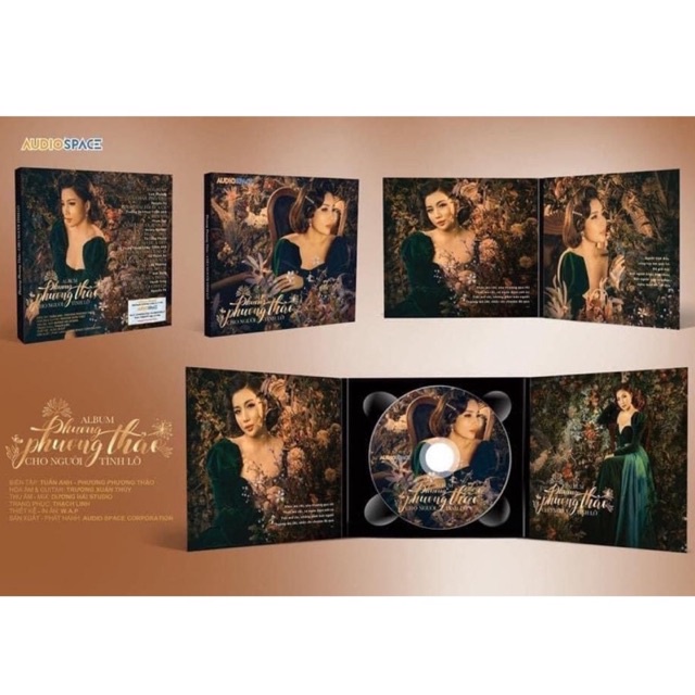Cd Album Vol 1 CHO NGƯỜI TÌNH LỠ - PHƯƠNG PHƯƠNG THẢO