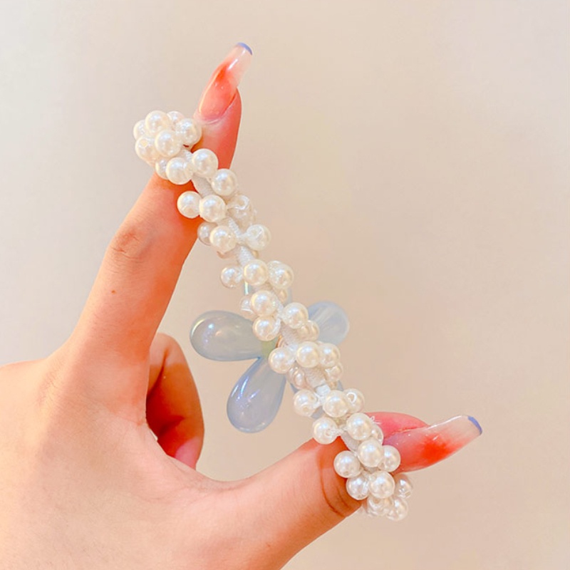 Dây Buộc Tóc Hình Vương Miện Công Chúa Dễ Thương Cho Bé Gái