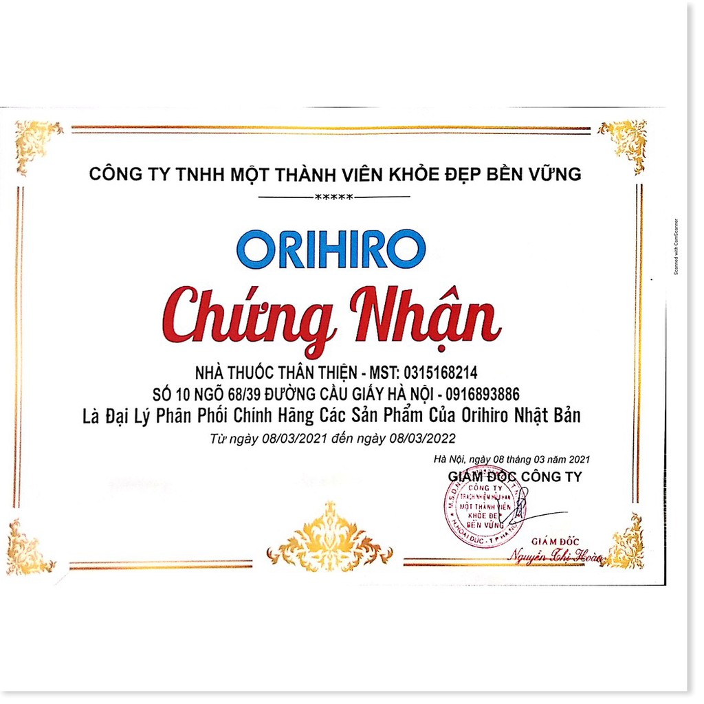 [Mã chiết khấu giảm giá sỉ sản phẩm chính hãng] {Mẫu mới} Glucosamine Orihiro 1500mg 950 viên – Giúp Bổ xương khớp, tăng