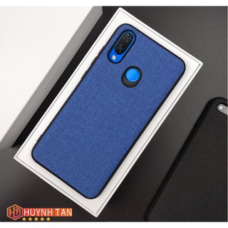 Ốp lưng Huawei Nova 3 vân vải Jean (Full Màu)