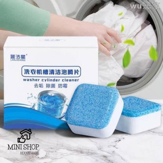 Hộp 12 Viên Tẩy Vệ Sinh Lồng Máy Giặt