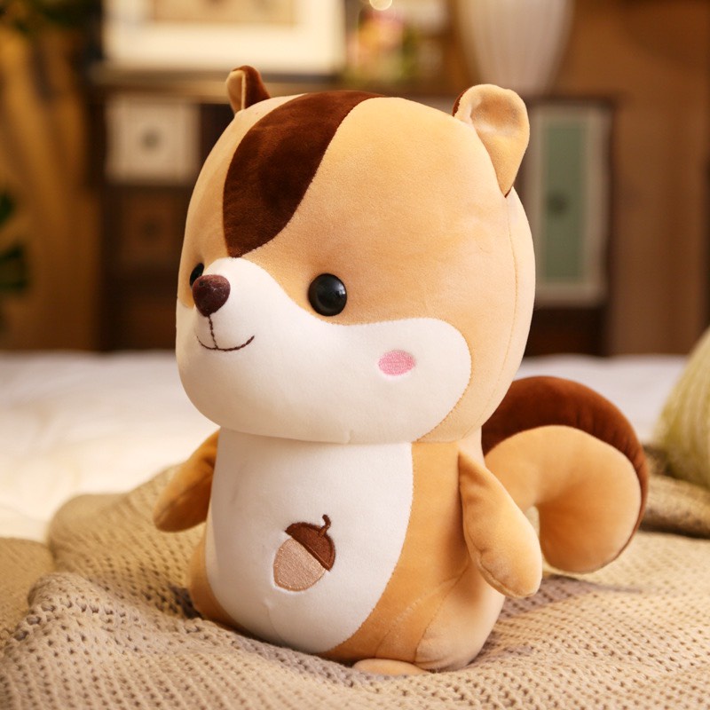 Thú Nhôi Bông Mềm Mại Hình Chú Sóc Dễ Thương 25cm