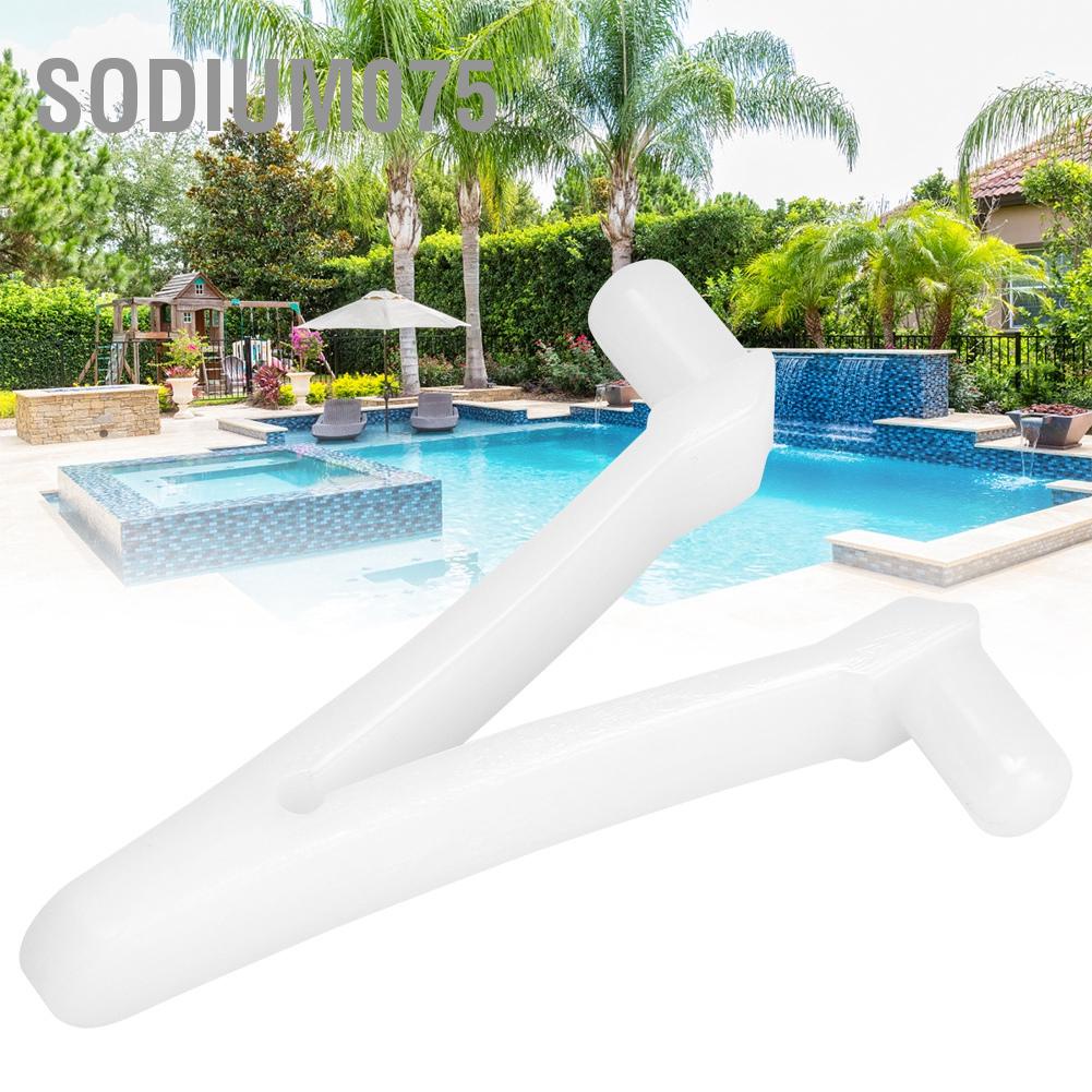 Hàng Hot 6PCS Hồ bơi Cung cấp Bướm V Clip cho Bàn chải Spa Lá Rake Skimmer Đầu hút chân không Hàng giao ngaySodium075