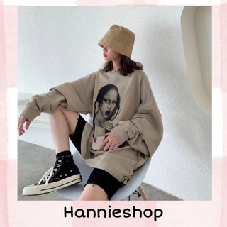 Áo Sweater Unisex Monalisa Chất Nỉ Da Cá
