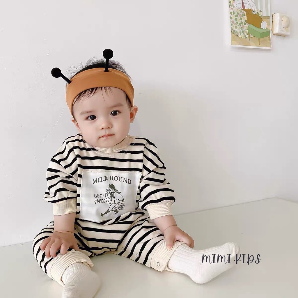 Turban băng đô ong phong cách Hàn Quốc đáng yêu cho bé Mimi Kids BD30