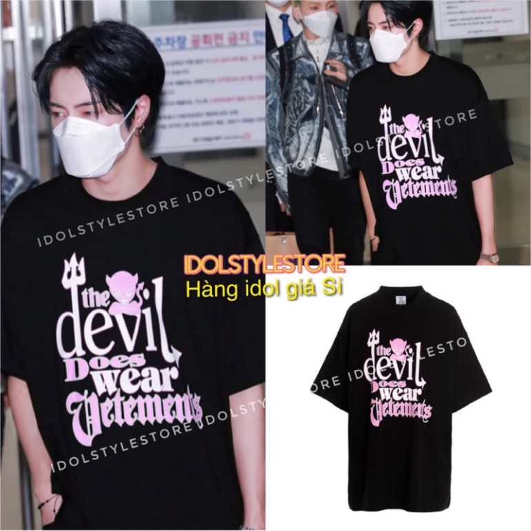 Áo thun Devil như Haruto Treasure