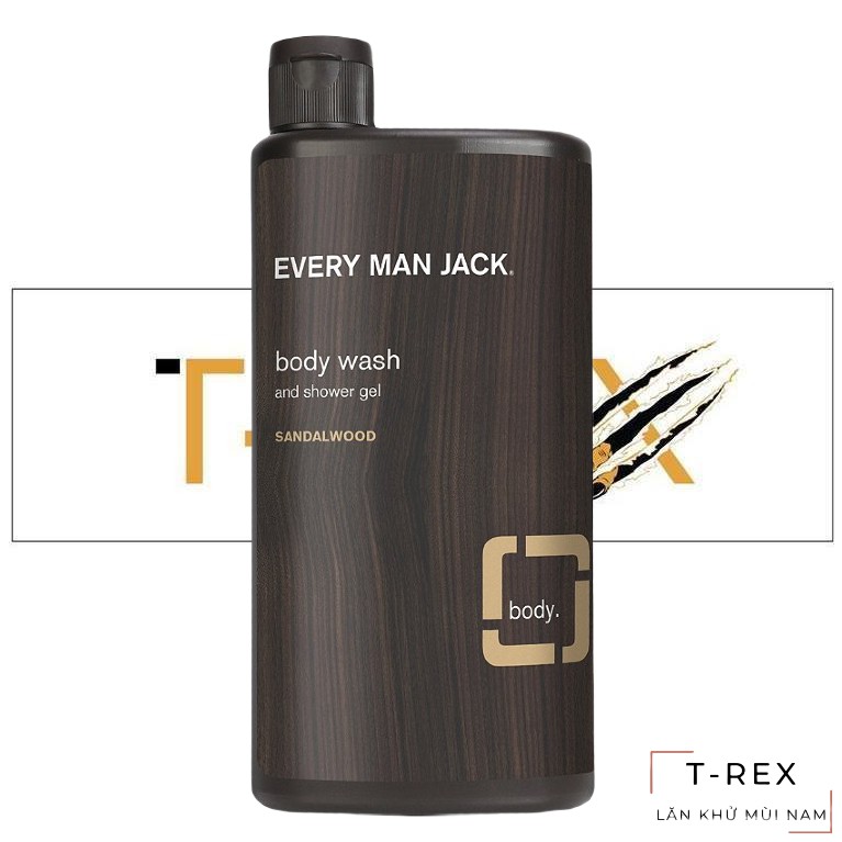 Sữa Tắm Every Man Jack Sandalwood 500ML