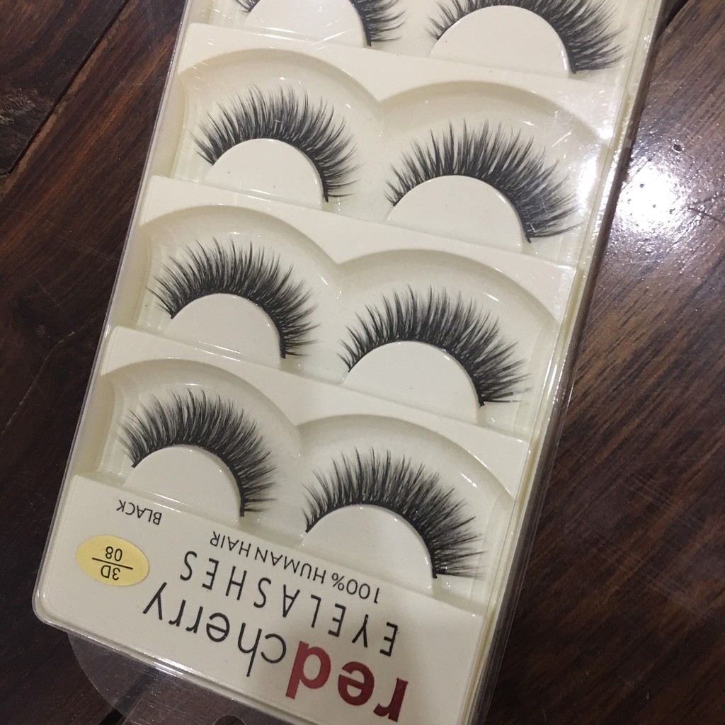 HỘP 5 CẶP MI GIẢ RED CHERRY EYE LASHES