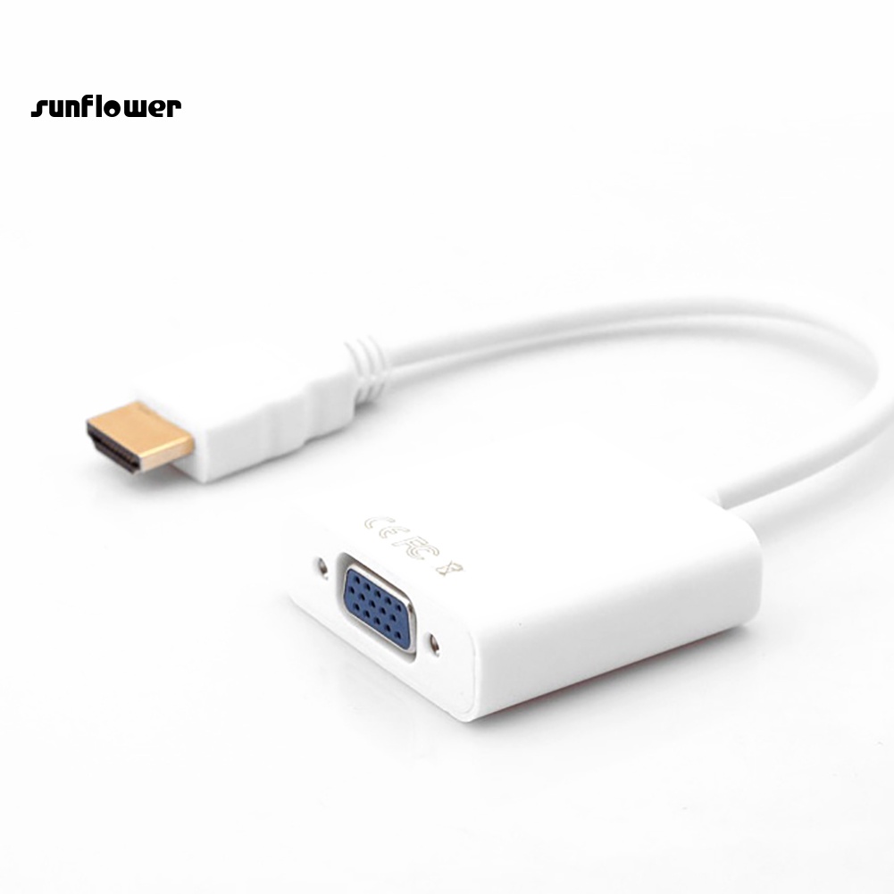 Cáp chuyển đổi hình ảnh LENOVO 1080p hdmi sang vga cho PC laptop hdtv