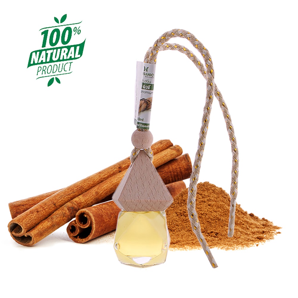 Tinh dầu vỏ quế Lorganic 100% nguyên chất 10ml, 50ml