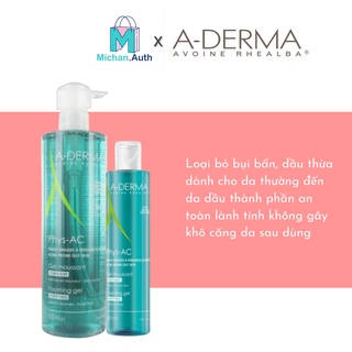 Sữa Rửa Mặt A-Derma Gel Moussant Purifiant Phys-Ac