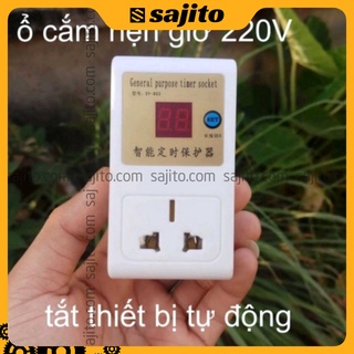 Ổ CẮM hẹn giờ, SẠC xe điện chống phồng bình và điện thoại