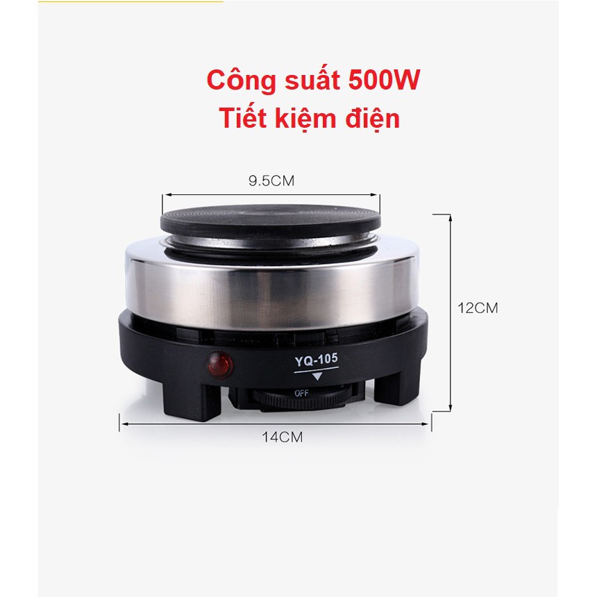 Combo bình pha cà phê moka pot express 300 ml 6 tách kèm bếp điện | BigBuy360 - bigbuy360.vn