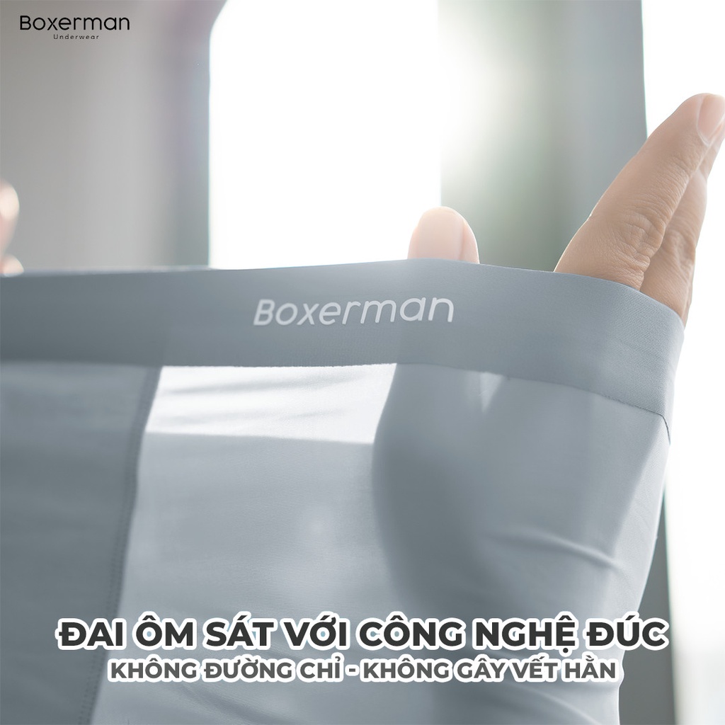 Quần sịp boxer nam Trunk PRO FIT kháng khuẩn khử mùi cao cấp BOXERMAN