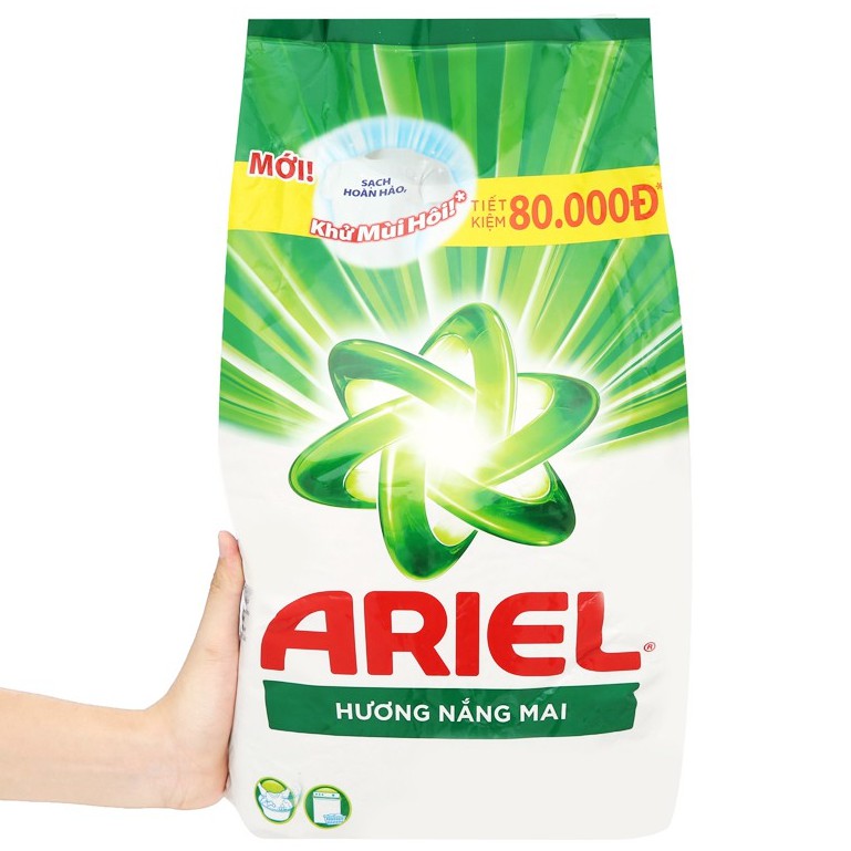 Bột giặt Ariel hương nắng mai/ Hương đạm mê (5- 5.5kg)