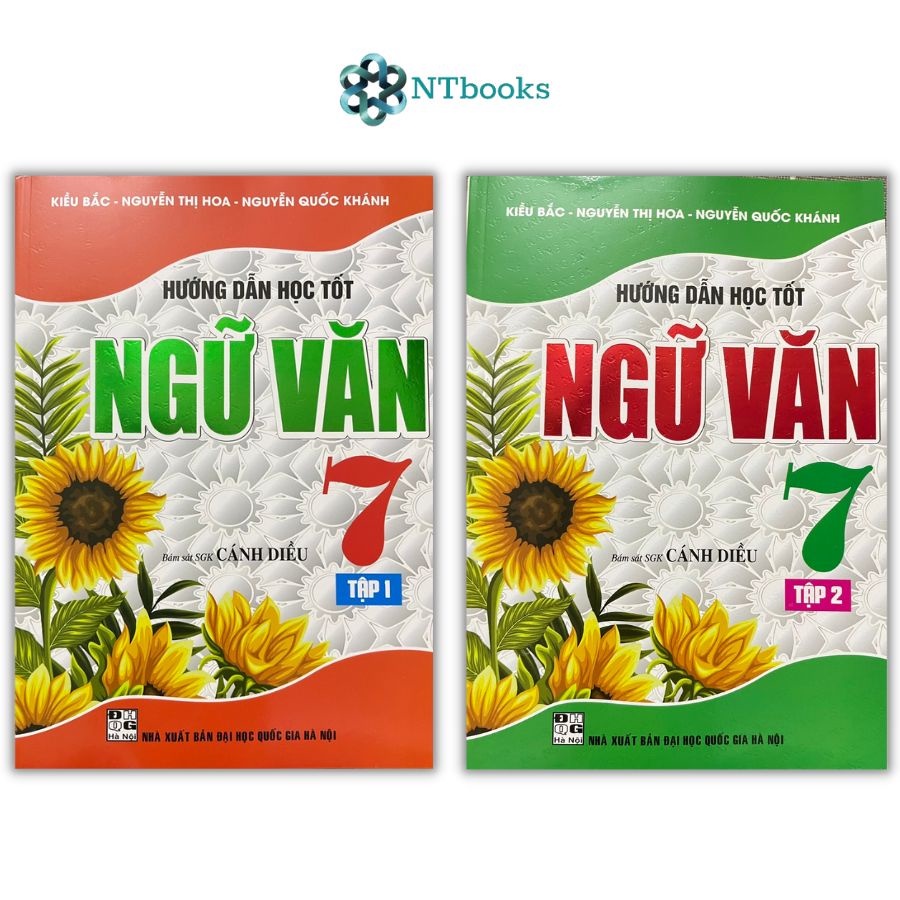 Sách Hướng Dẫn Học Tốt Ngữ Văn Lớp 7 Tập 1 + Tập 2