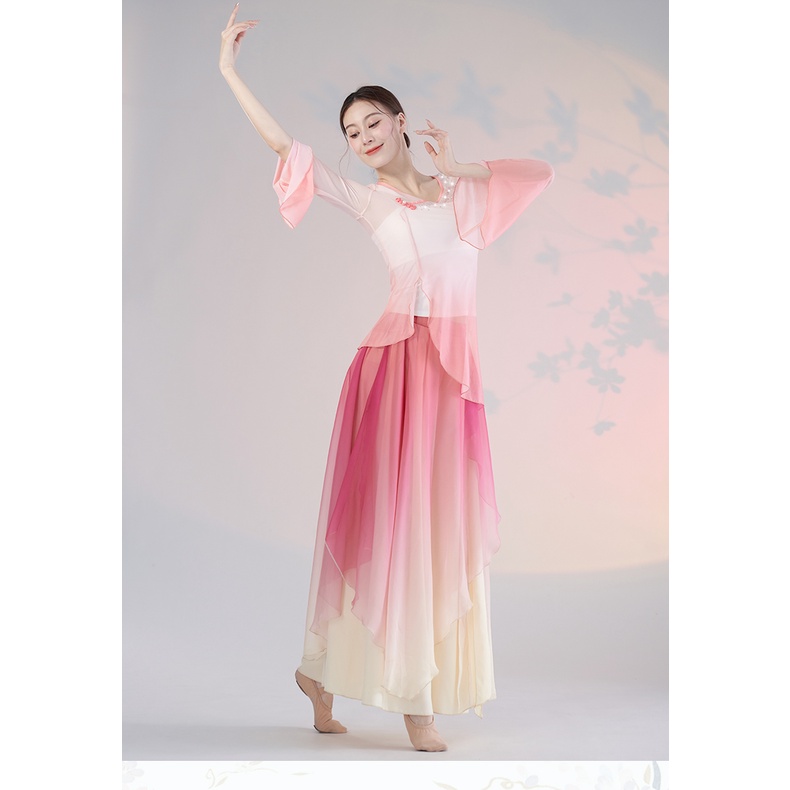 Bộ Trang Phục Biểu Diễn Múa Truyền Thống Trung Hoa Dành Cho Nữ