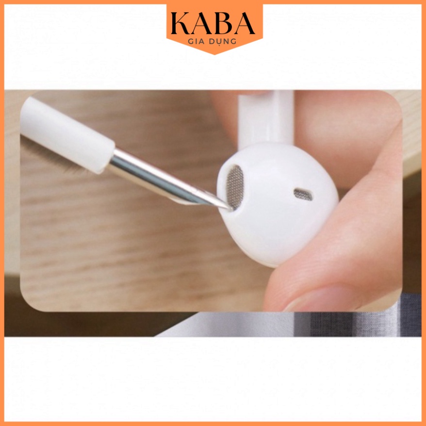 bộ vê sinh tai nghe airpod cọ vệ sinh airpods bluetooth không dây thông minh dành cho Airpods 1 2 3 Pro KABA
