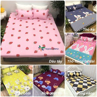 [Mã LIFE10K1504 giảm 10K đơn 20K] Sale ngẫu nhiên giá lẻ = giá sỉ bộ ga chun poly cotton m6 hoặc m8