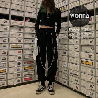 Quần Chain pant jogger unisex ulzzang form rộng oversize street style