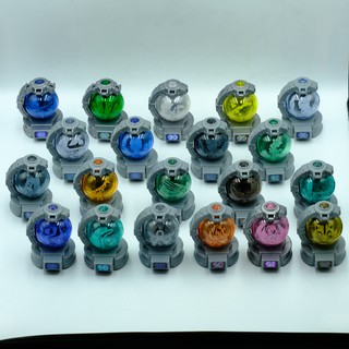 Đồ chơi  Kyutama Set 31-53 Tinh Cầu Chính hãng Bandai Mô hình DX candy toy gashapon Uchu Sentai Kyuranger Like New 99%.