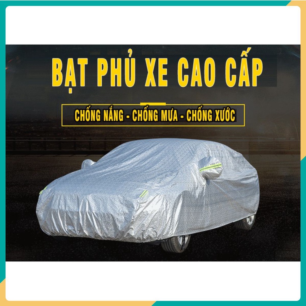 Bạt Trùm Ô tô Tráng Nhôm Cách Nhiệt Cao Cấp Chống Nắng Bụi Xước,Chống Thấm Cho Mọi Dòng Xe ô tô 2022