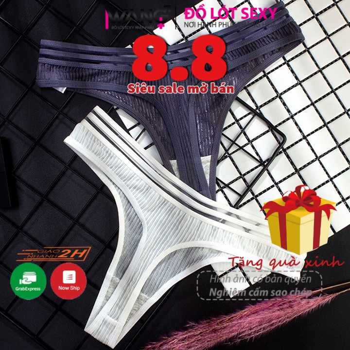 Quần lót lọt khe nữ sexy sọc tăm gợi cảm 9802