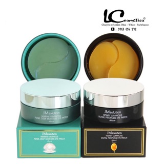 Mặt Nạ Mắt JM Solution Marine Luminous Pearl Deep Moisture Eye Patch❤️CHUẨN AUTH 100%❤️ hộp 60 miếng fullsize