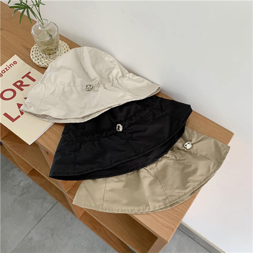 BARRY Mũ Bucket Chống Tia Cực Tím Thoáng Khí Phong Cách Hip Hop Hàn Quốc Cá Tính Cho Nữ
